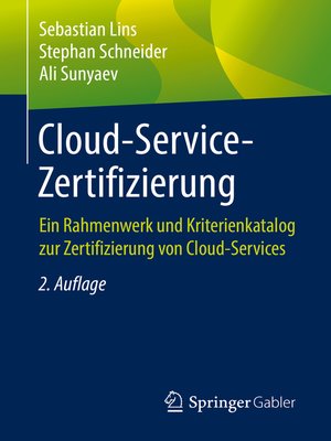 cover image of Cloud-Service-Zertifizierung
